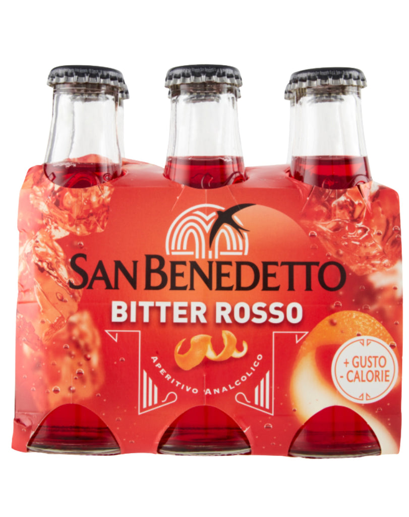 San Benedetto Bitter Rosso 6 × 100 ml