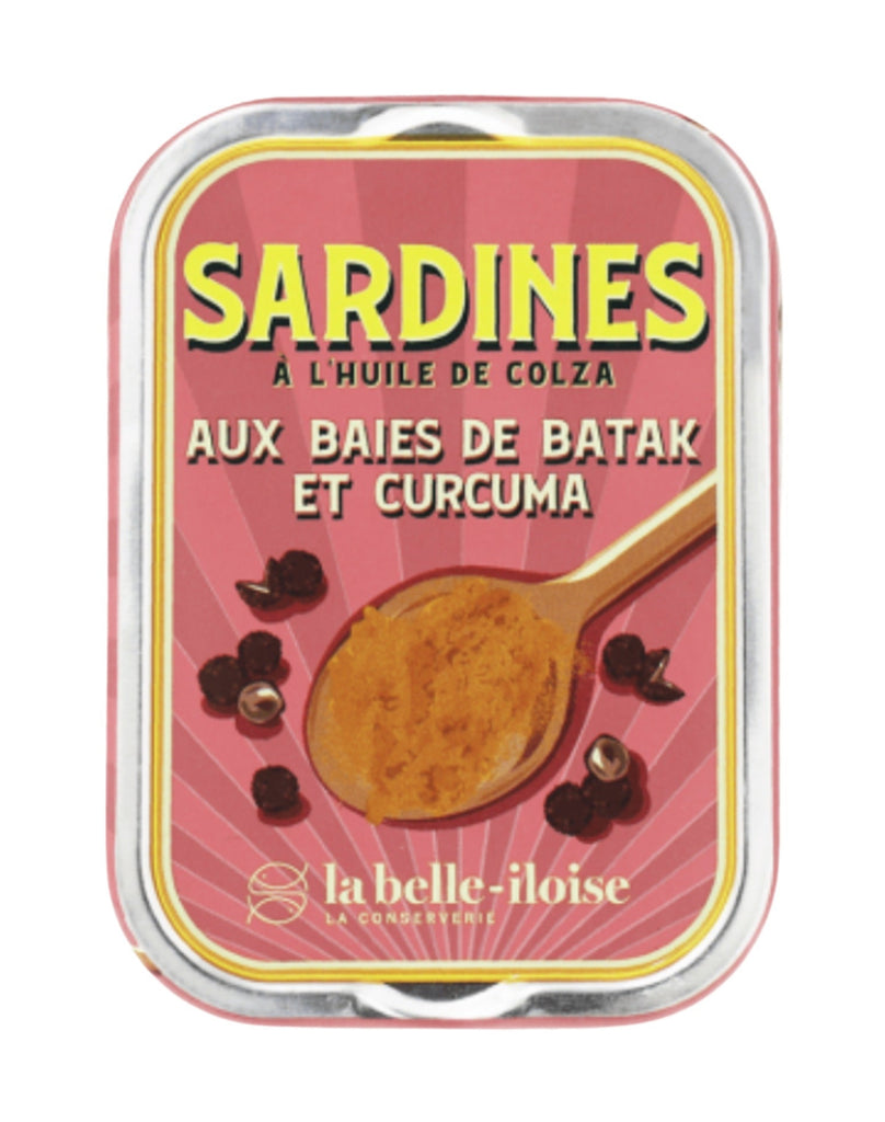 Sardinen mit Baies de Batak & Curcuma
