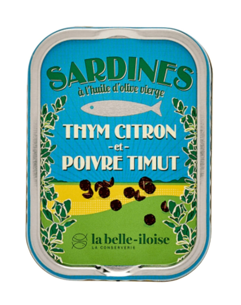 Sardinen mit Thymian-Zitrone & Timut-Pfeffer