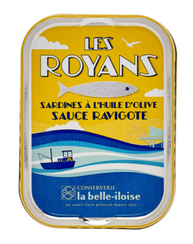 Sardines Les Royans à la Sauce Ravigote