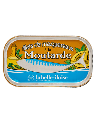 Makrelenfilets in Senfsauce