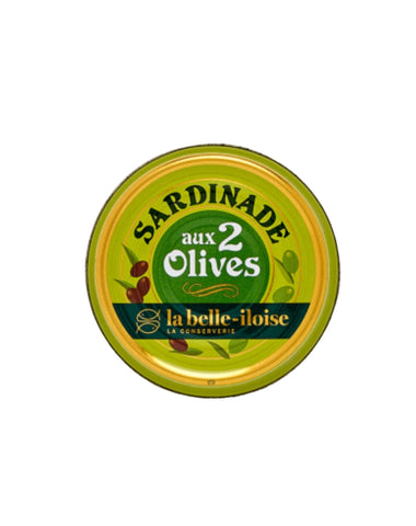 Sardinenpaste mit grünen & schwarzen Oliven