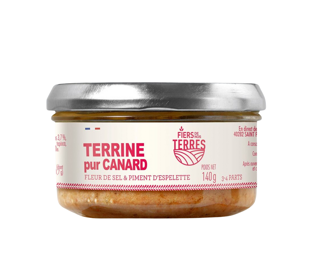 Ententerrine mit Fleur de Sel und Espelette Pfeffer  140g