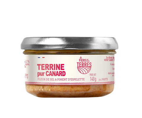 Ententerrine mit Fleur de Sel und Espelette Pfeffer  140g