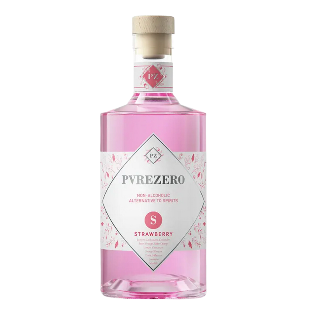 Alkoholfreies Destillat - Alternativ zu Rosé Gin Erdbeeren 0,0%