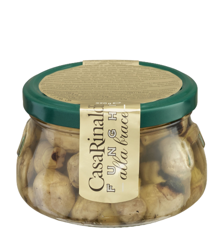 Gegrillte Pilze