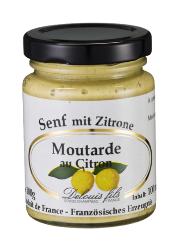 Senf mit Zitrone