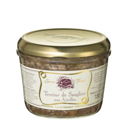 Wildschweinterrine mit Preiselbeeren - L'ÉPICERIE