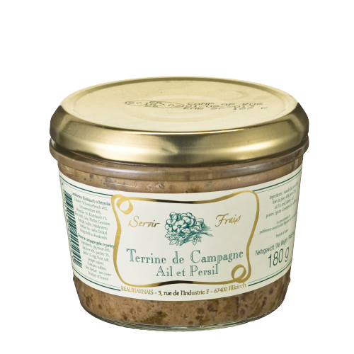 Landterrine mit Knoblauch und Petersilie - L'ÉPICERIE