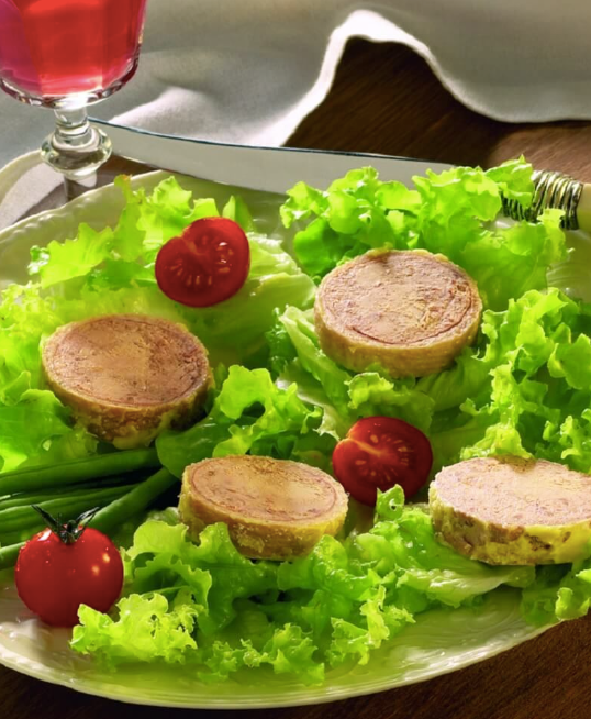 Cou de Canard au Foie Gras
